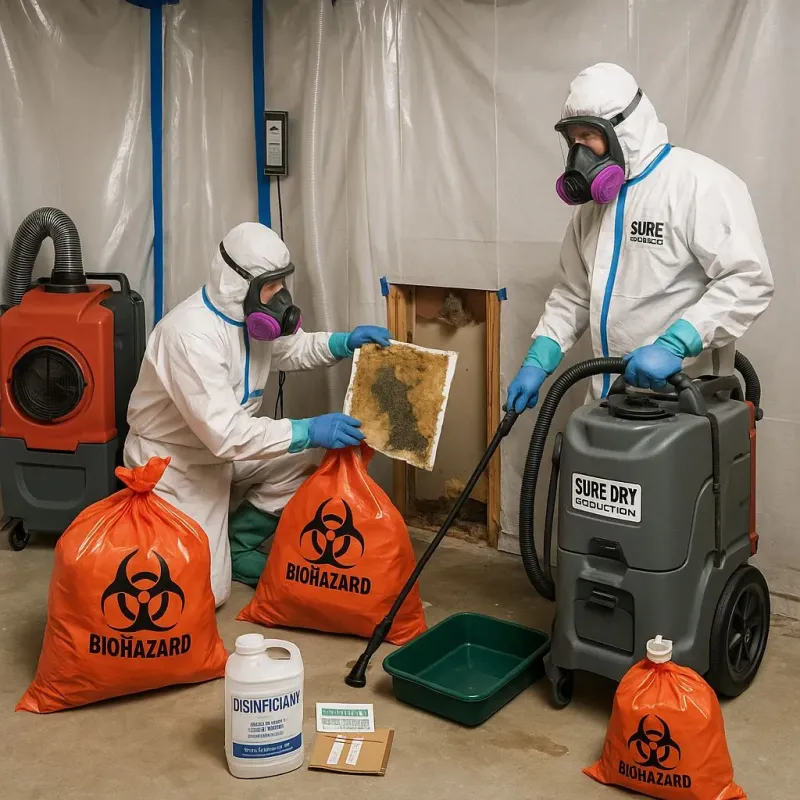 Contaminated Water Handling Protocols process in Britt, IA